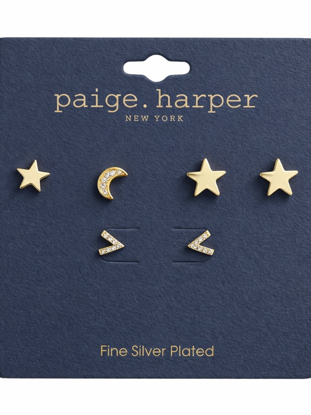 Paige Harper mini stud sets NWT